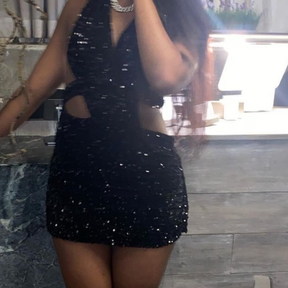 sequin dress